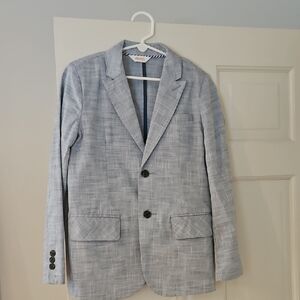 Cat & Jack Boys Blazer- Chambray, Size 12